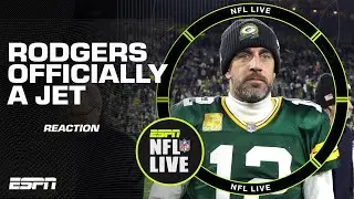 🚨 Aaron Rodgers traded to the Jets 🚨 This changes EVERYTHING! - Marcus Spears reaction | NFL Live