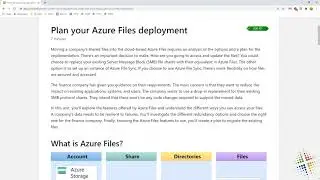 Store and share files in your application with Azure Files