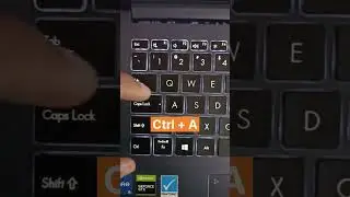 laptop/pc select all page shortcut key #shorts #computertips #keyboardtricks #viralshort