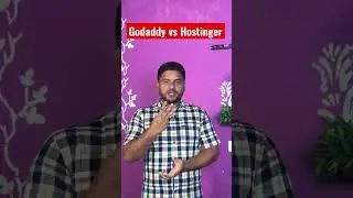 Godaddy vs hostinger comparison 