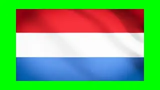 NETHERLANDS 🏳️ FLAG Frame MOTION BORDER💯| #greenscreen effects - chroma key animations  VIDEO *1080*