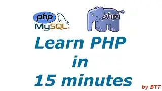 Learn PHP in 15 minutes | BTT