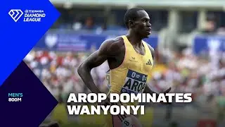 Marco Arop DOMINATES Silesia 800m - Wanda Diamond League 2024