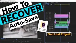 Premier pro project damage how can I recovered.