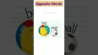 Antonyms 37 Opposite Words | Learn English Antonyms  