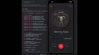 Animated Music Player app with UIKit