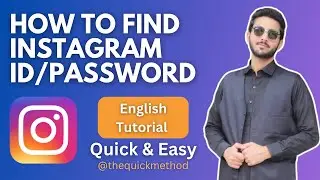 How to find instagram id and password?