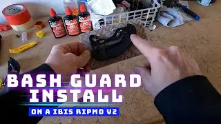 Funn Zippa Lite Bash Guard Install on an Ibis Ripmo V2