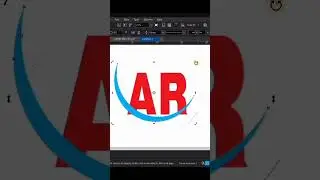 AR logo design learn Corel draw with #coreldrawtutorial #coreldraw #logodesign Awais Sabri