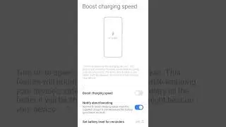 How to turn on Boost Charging in Android Xiaomi 14 Ultra. Fast charg