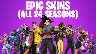 All Epic skins in Fortnite