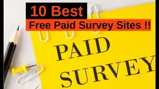 How to make money from online Survey! Top survey sites in 2024