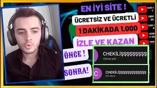 1 DAKİKADA 1.000 YOUTUBE ABONE ARTTIRMA HİLESİ - ÜCRETSİZ BEDAVA YOUTUBE ABONE HİLESİ