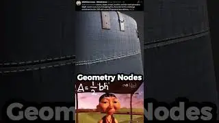 Geometry Nodes Makes Blender Super impressive🔥