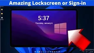 5 Easy Ways to Change Lock Screen Wallpaper On Windows 11 |  Sign-in Login Screen background Image