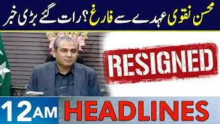 Mohsin Naqvi Resignation? | Headlines 12 AM | 27 Aug 2024 | Neo News | J191P