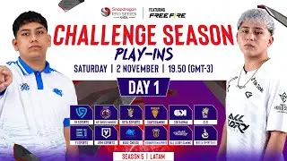 🔴Free Fire Challenge Play-Ins Day 1 | Season 5 | LATAM