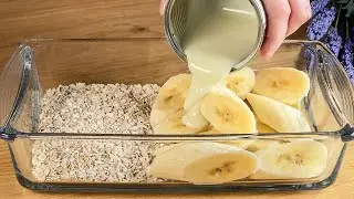 Nur 3 Zutaten! Hausgemachtes Dessert in 5 Minuten! Ich koche es jedes Wochenende!