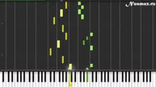 Градусы - Режиссер Piano Tutorial  (Synthesia + Sheets + MIDI)