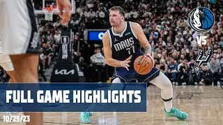 Luka Doncic (33 points, triple-double) Highlights vs. San Antonio Spurs | 10/25/2023