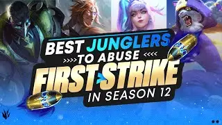 Sleeper OP Champ Builds ➡ 10 Best Junglers To ABUSE First Strike!