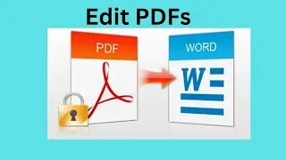 How to Edit PDF File in Word