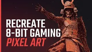 Recreate 8-Bit Gaming PIXEL Art with MAYA & ARNOLD