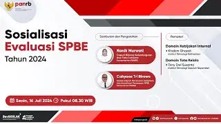 [LIVE] Sosialisasi Evaluasi SPBE Tahun 2024