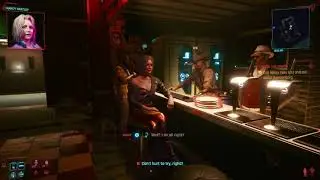 Cyberpunk 2077 - Calling Nancy while talking to Nancy