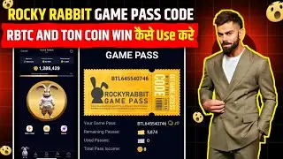 Rocky Rabbit Game Pass Code Kaise Use Kare || Rocky Rabbit Game Pass Code Today || Rocky Rabbit Game