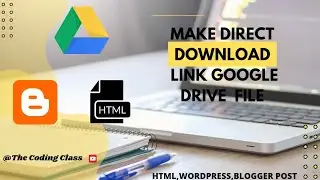 How To Get Direct Download File Link From Google Drive Urdu/Hindi