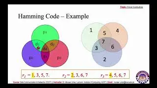 Error Correction - Part 2 -- CS371 DCN