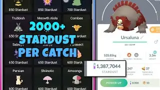 Pokémon Go Unlimited Stardust Glitch | Pokémon Go New 2023 Trick To Get Unlimited Stardust Per Catch