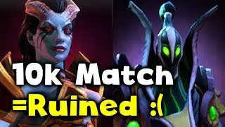 10k MMR MATCH RUINED!!! OMG SHEEEEEETSHOW :( DOTA 2