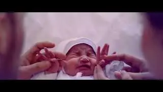 Выписка из роддома - Марьяна (видеосъемка встреча в роддоме видео 2014)