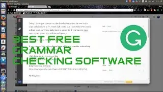 Best FREE Grammar checking Software