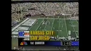 1994-10-09 Kansas City Chiefs vs San Diego Chargers