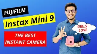 Fujifilm Instax Mini 9 Unboxing and Review in HINDI | Instant Camera 🔥