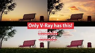 How to Quickly Add Realistic Clouds in V-Ray for Cinema 4d