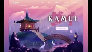 kamui website design  UI/UX Design Animation Examples For Inspiration