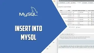 MYSQL –  INSERT INTO  - Video 28