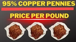 95%  Copper Pennies - Price Per Pound