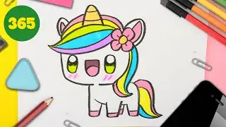 How to Draw a Cute Unicorn – Easy Step-by-Step Drawing Tutorial