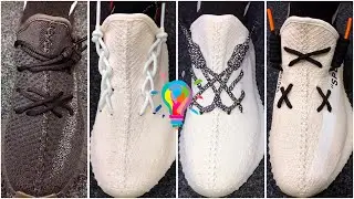 Lacing YEEZY BOOST 350. How to tie the laces on YEEZY BOOST 350