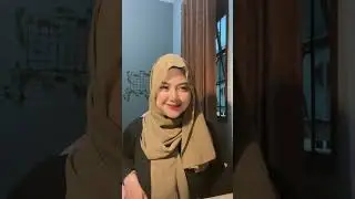 jilbab coklat viral