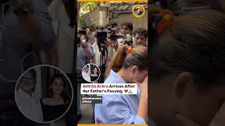 Amrita Arora arrived after her father's death #amritaarora