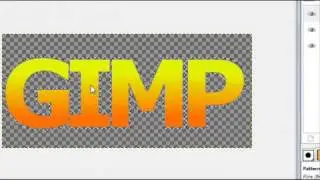 3D text with perspective on GIMP