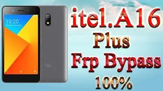 itel a16 plus frp google acounnt bypass 100% done