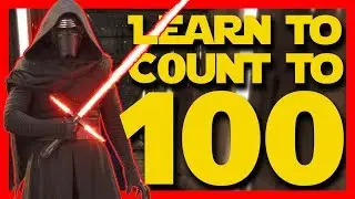 1⃣0⃣0⃣ Learn To Count To 100 With Kylo Ren 🚀 Star Wars Superhero Sing Along Songs 🤺