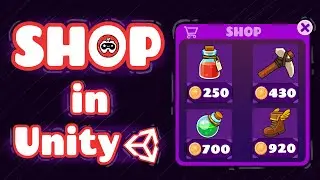 How to create Shop in Unity (Easiest way)